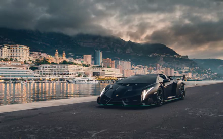  Lamborghini Veneno Roadster at Monaco