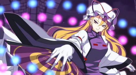 Yukari Yakumo Anime Touhou HD Desktop Wallpaper | Background Image