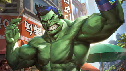 Comic Hulk HD Desktop Wallpaper | Background Image