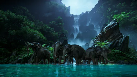 video game Uncharted: The Lost Legacy HD Desktop Wallpaper | Background Image