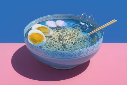  Swimming Pool Ramen by Hayden Clay