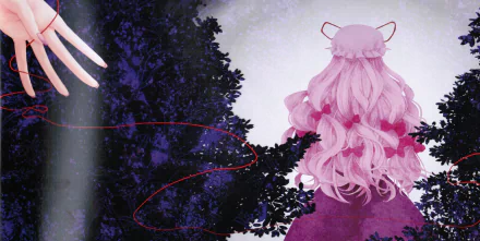 Yukari Yakumo Anime Touhou HD Desktop Wallpaper | Background Image