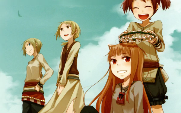 Eve Boland Nora Arendt Holo (Spice & Wolf) Anime Spice and Wolf HD Desktop Wallpaper | Background Image