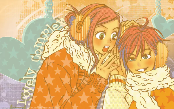 Risa Koizumi Atsushi Ōtani Anime Lovely Complex HD Desktop Wallpaper | Background Image