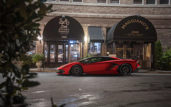 vehicle Lamborghini Aventador SVJ HD Desktop Wallpaper | Background Image