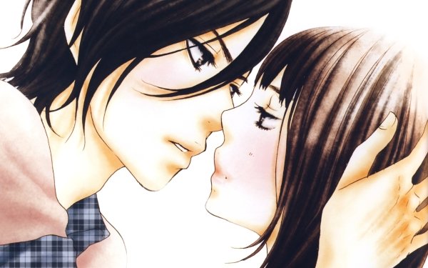 Anime Say "I love you" Mei Tachibana Yamato Kurosawa HD Wallpaper | Background Image