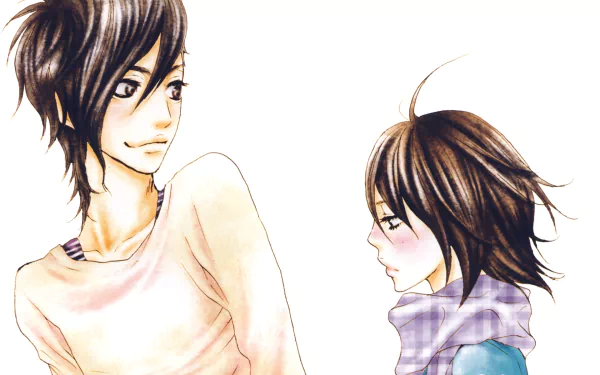 Yamato Kurosawa Mei Tachibana Anime Say 'I Love You' HD Desktop Wallpaper | Background Image