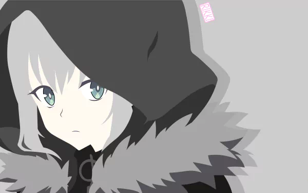 minimalist vector Gray (Lord El-Melloi II-sei no jiken-bo) Anime Lord El-Melloi II Case Files: Rail Zeppelin Grace Note minimalist anime HD Desktop Wallpaper | Background Image