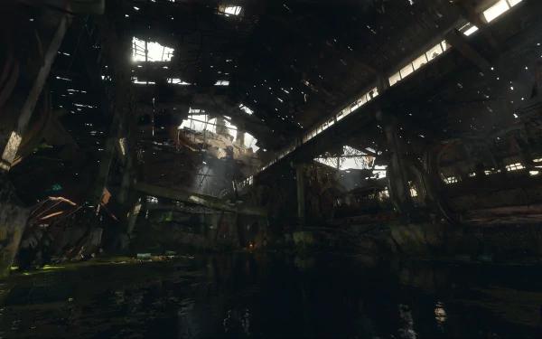 water hangar video game Metro Exodus HD Desktop Wallpaper | Background Image