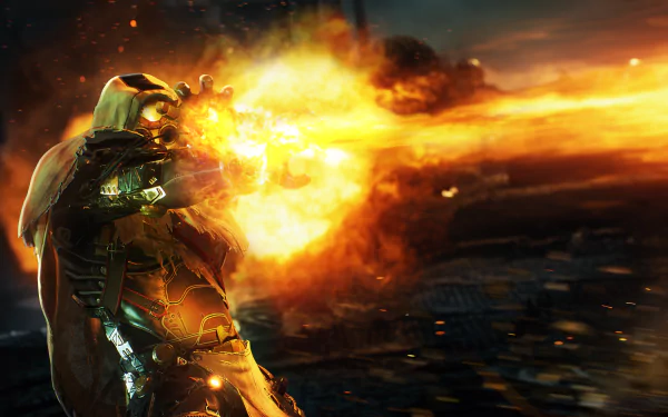 Outriders video game HD Desktop Wallpaper | Background Image