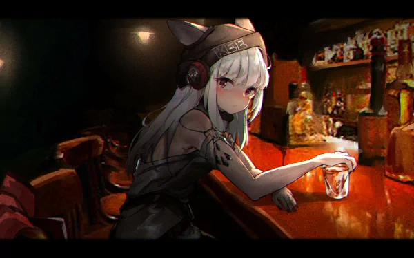  Frostleaf drinking with the Doctor by SubaruSumeragi