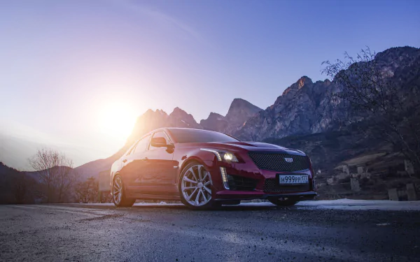 car Cadillac vehicle Cadillac CTS-V HD Desktop Wallpaper | Background Image