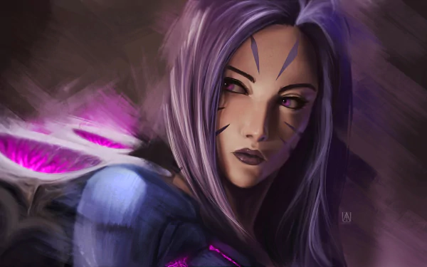 Kai'Sa (League of Legends) video game League Of Legends HD Desktop Wallpaper | Background Image