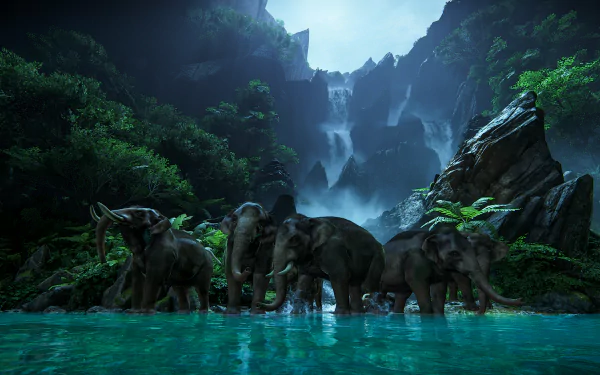 video game Uncharted: The Lost Legacy HD Desktop Wallpaper | Background Image