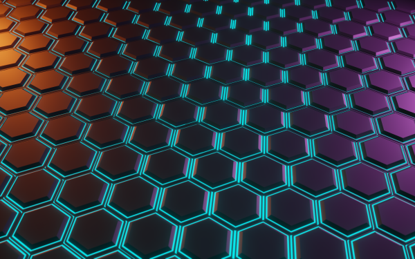 Abstract Hexagon Pattern HD Wallpaper | Background Image