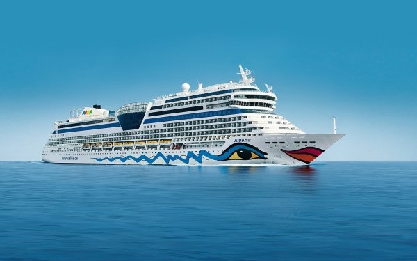 Vehicles Cruise Ship Cruise Ships Ship Ocean AIDAmar HD Wallpaper | Background Image