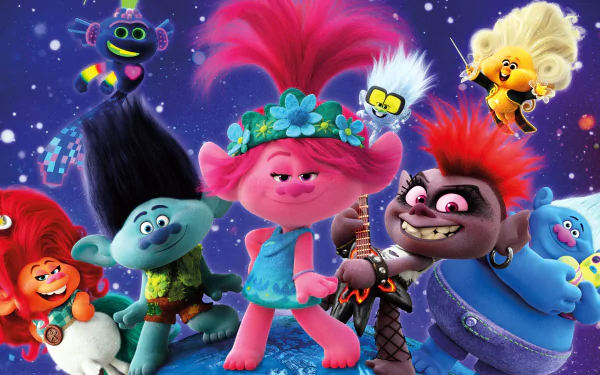 movie Trolls World Tour HD Desktop Wallpaper | Background Image