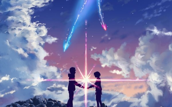 Anime Your Name. Taki Tachibana Mitsuha Miyamizu HD Wallpaper | Background Image