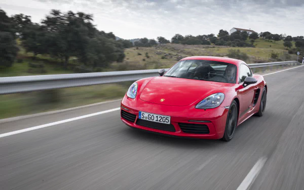car Porsche Porsche 718 vehicle Porsche 718 Cayman HD Desktop Wallpaper | Background Image