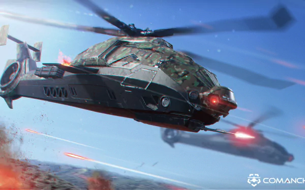 attack helicopter helicopter Comanche (Video Game) video game HD Desktop Wallpaper | Background Image