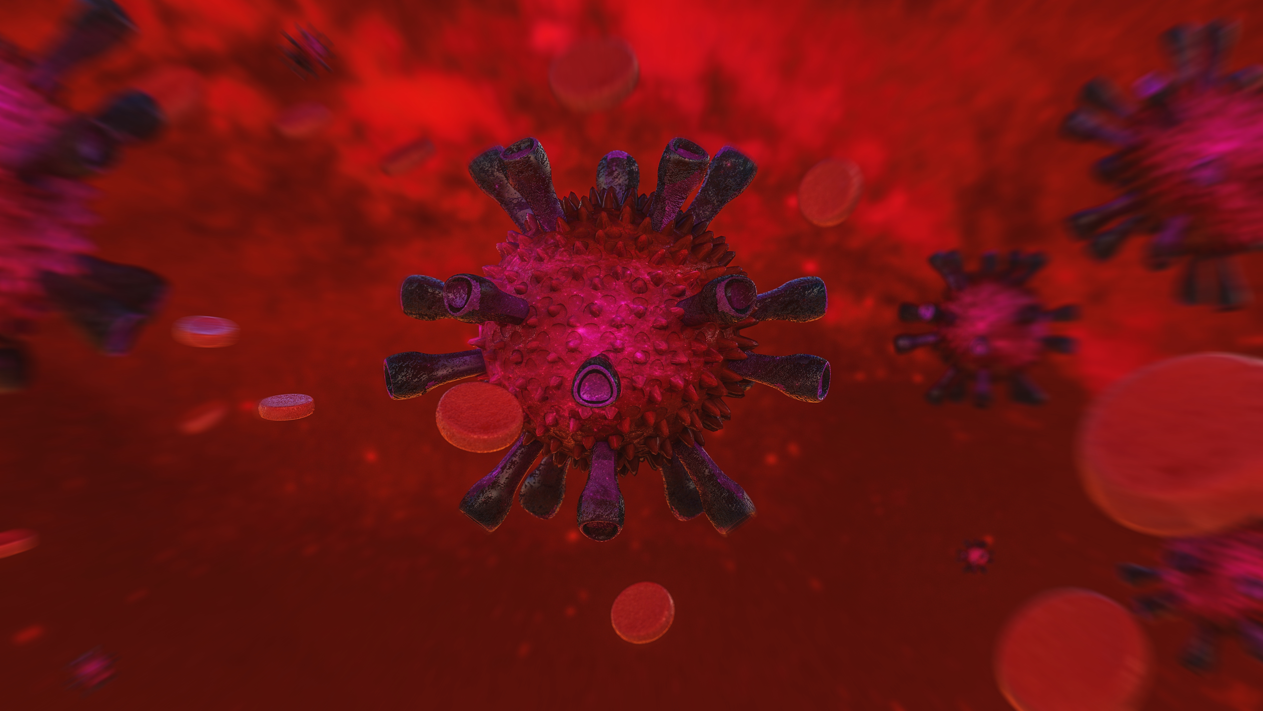 4K Artistic Virus Wallpapers | Background Images