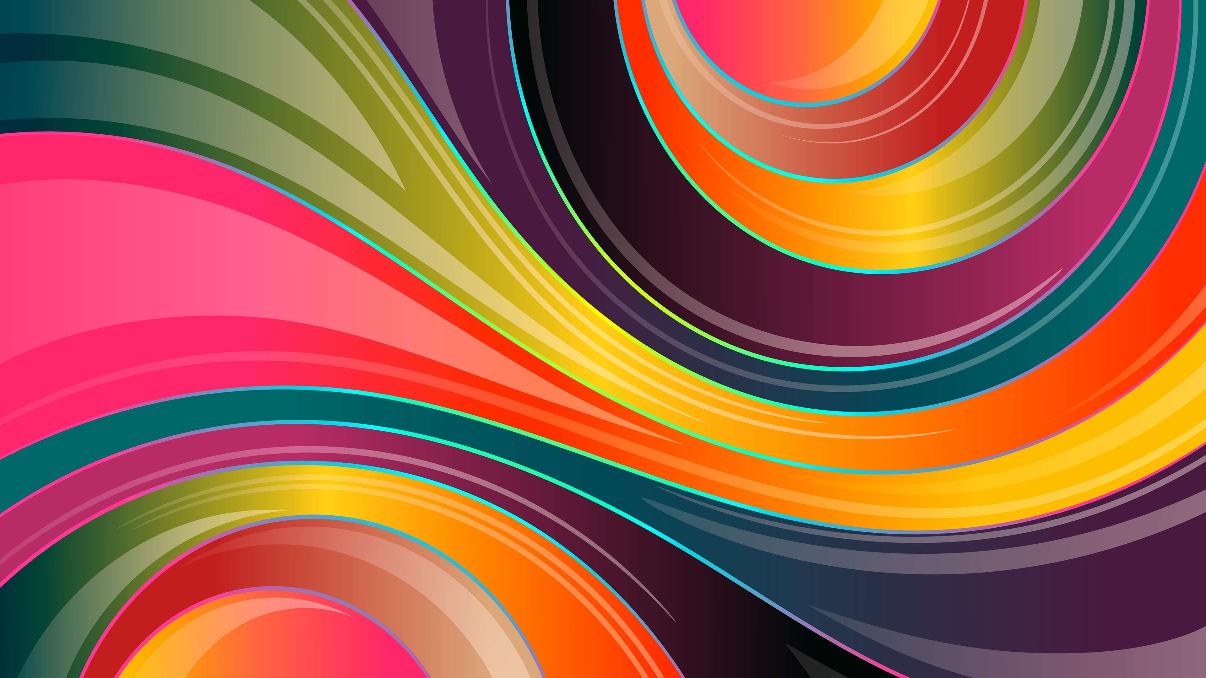 Download Colors Abstract Artistic 4k Ultra HD Wallpaper by Speedy McVroom