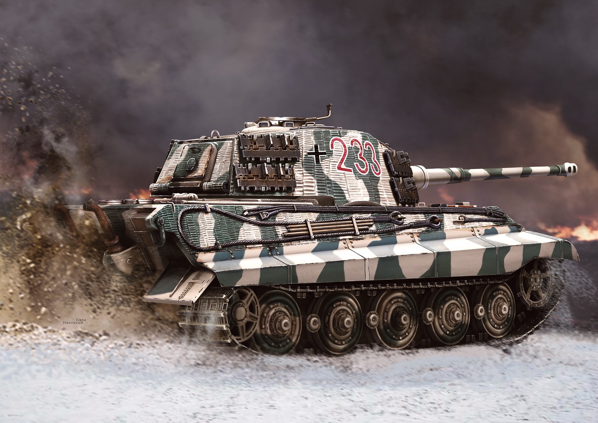 Military Tiger II HD Wallpaper