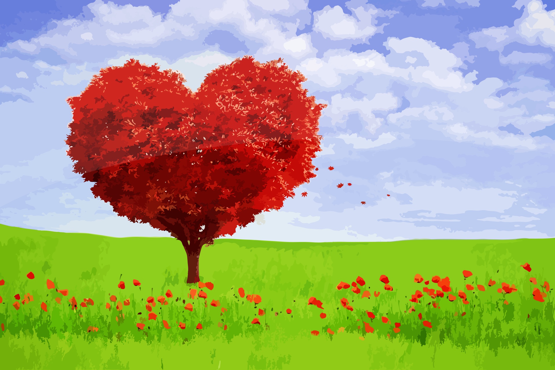 320+ Heart-Shaped HD Wallpapers and Backgrounds