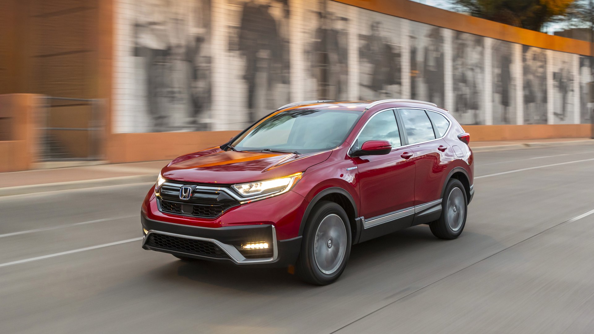 Download Compact Car SUV Car Honda Vehicle Honda CR-V HD Wallpaper