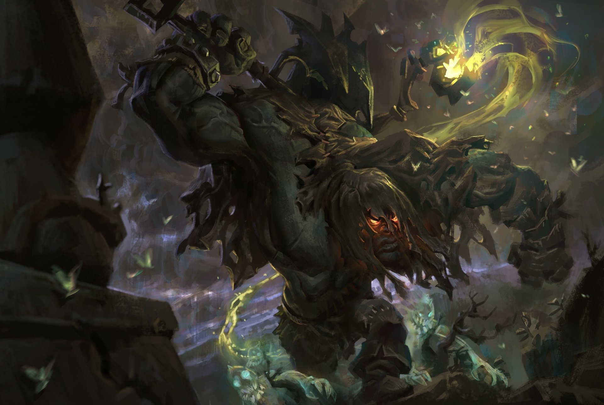 Download Yorick (League Of Legends) Video Game League Of Legends HD Wallpaper by Mike Azevedo