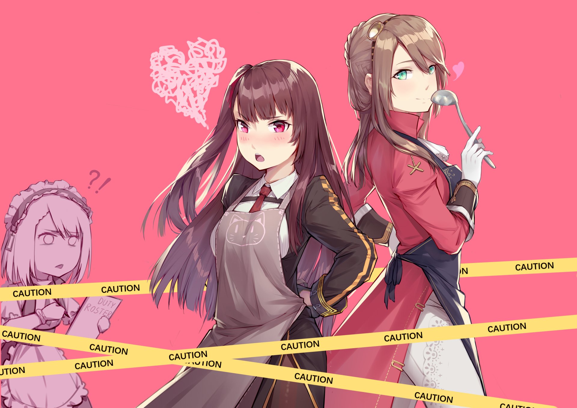 Download Lee-Enfield (Girls Frontline) G36 (Girls Frontline) WA2000 (Girls Frontline) Video Game Girls Frontline 4k Ultra HD Wallpaper by 方黑方休