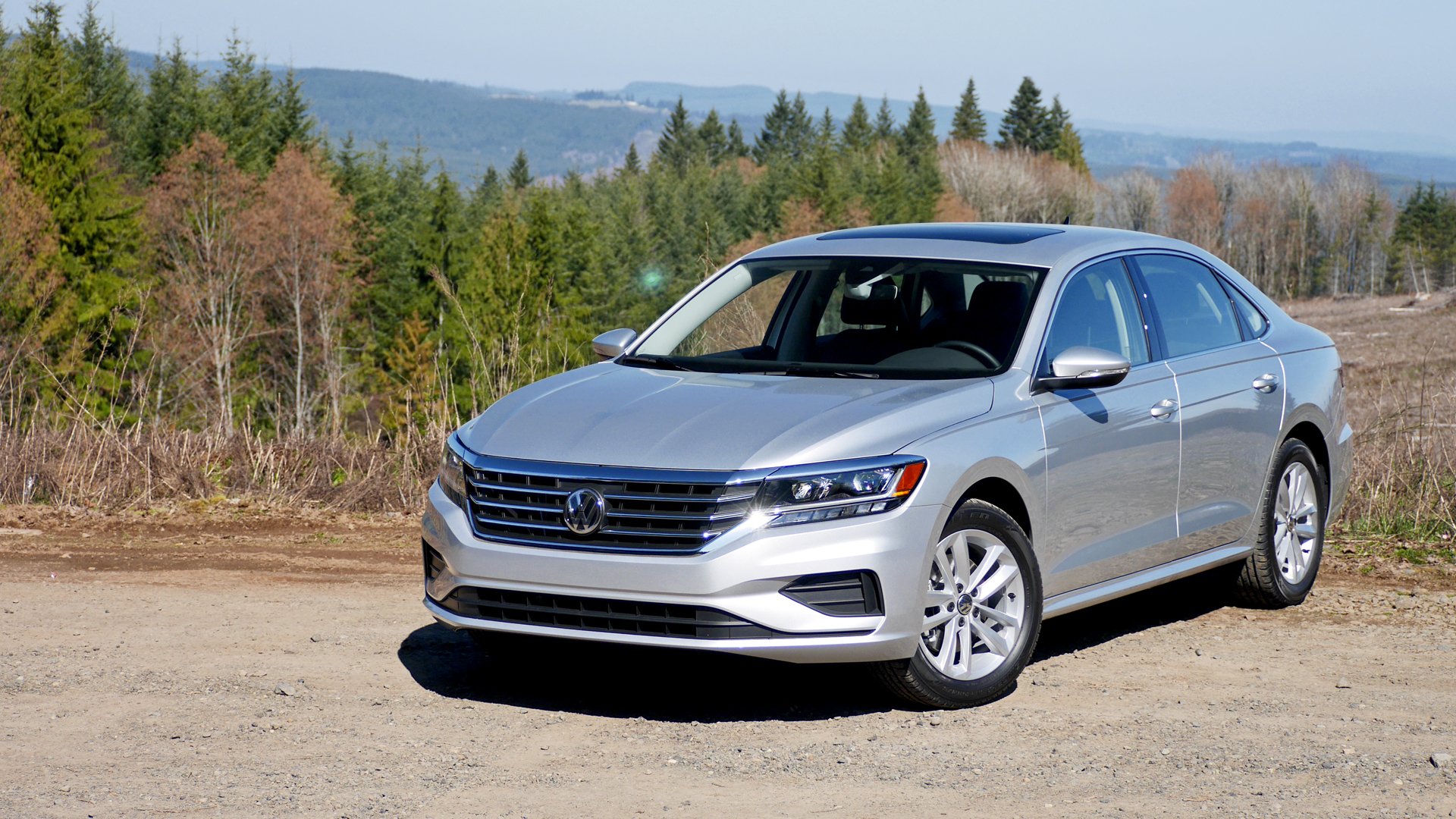 Download Silver Car Car Volkswagen Vehicle Volkswagen Passat HD Wallpaper