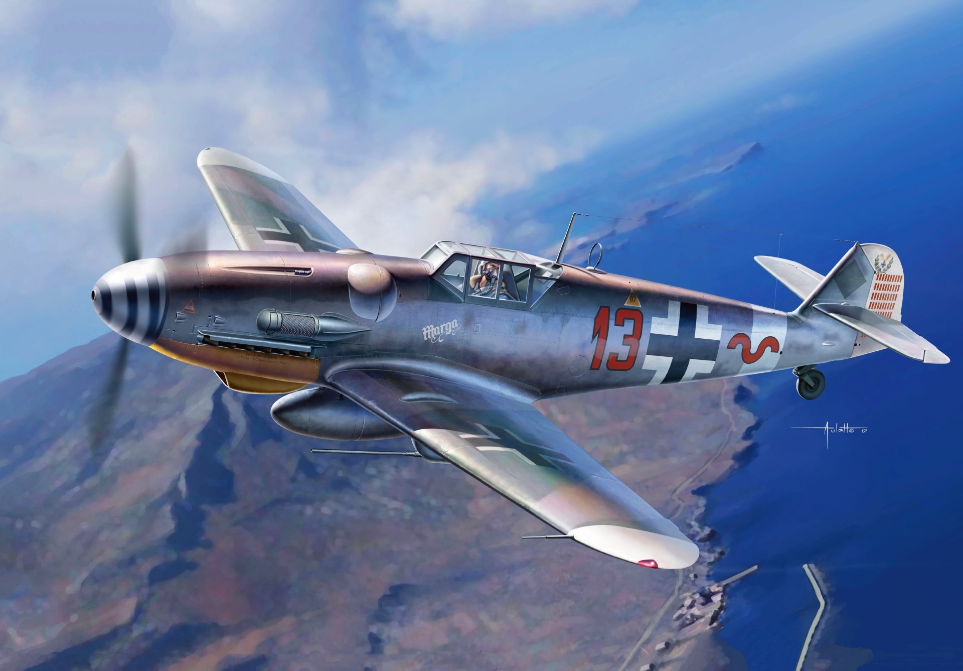 Messerschmitt Bf 109 Art Wallpaper Images And Photos - vrogue.co