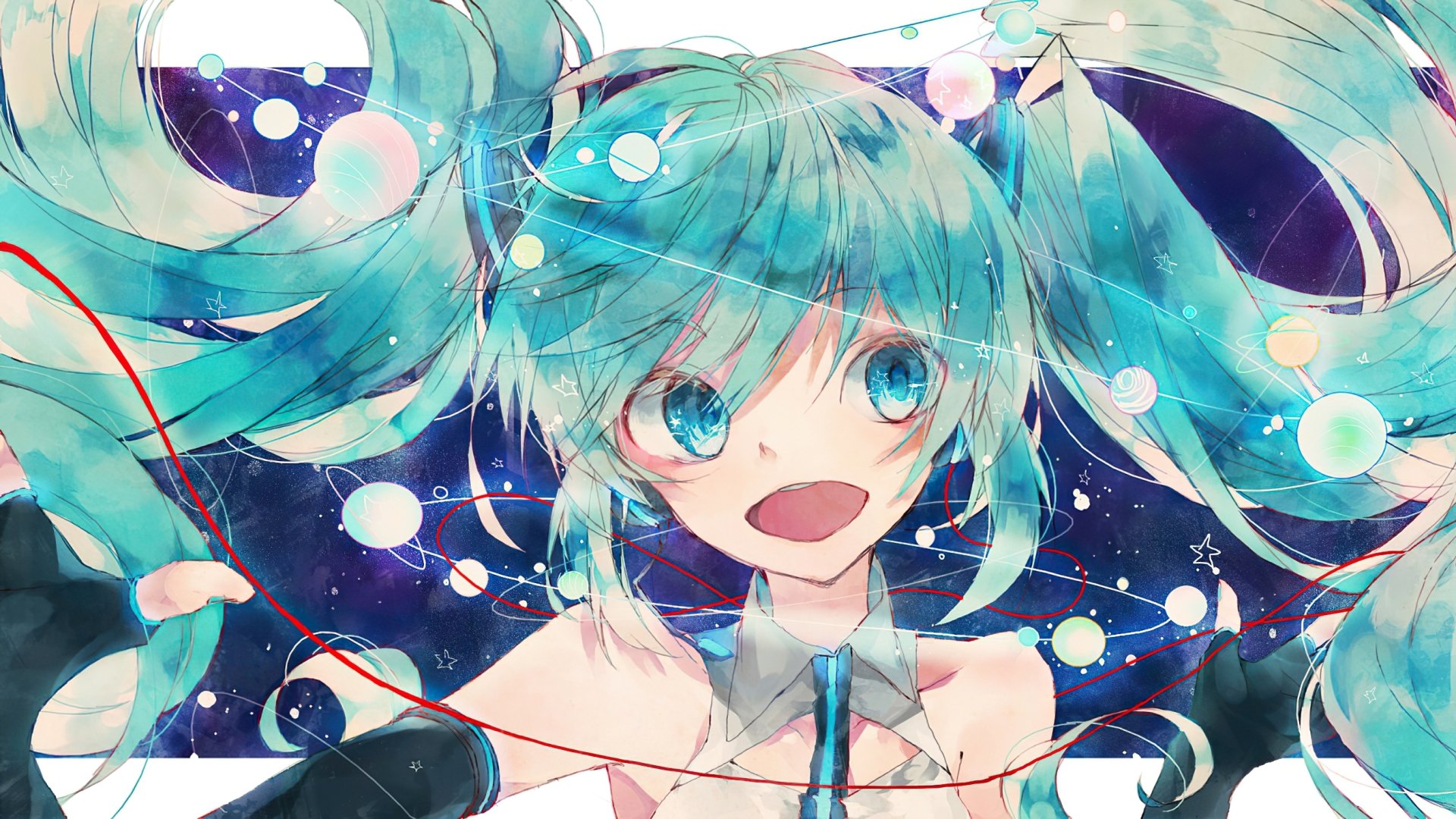 Download Hatsune Miku Anime Vocaloid HD Wallpaper by 瑛地