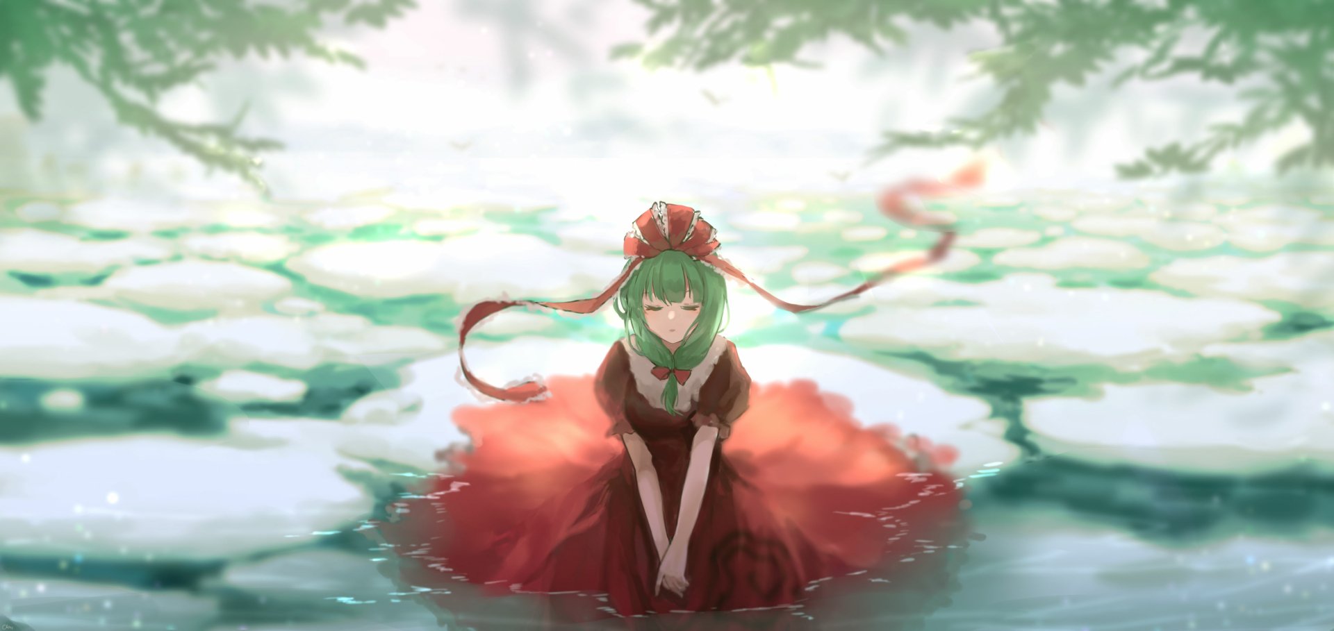 Download Hina Kagiyama Anime Touhou HD Wallpaper by -Croci-