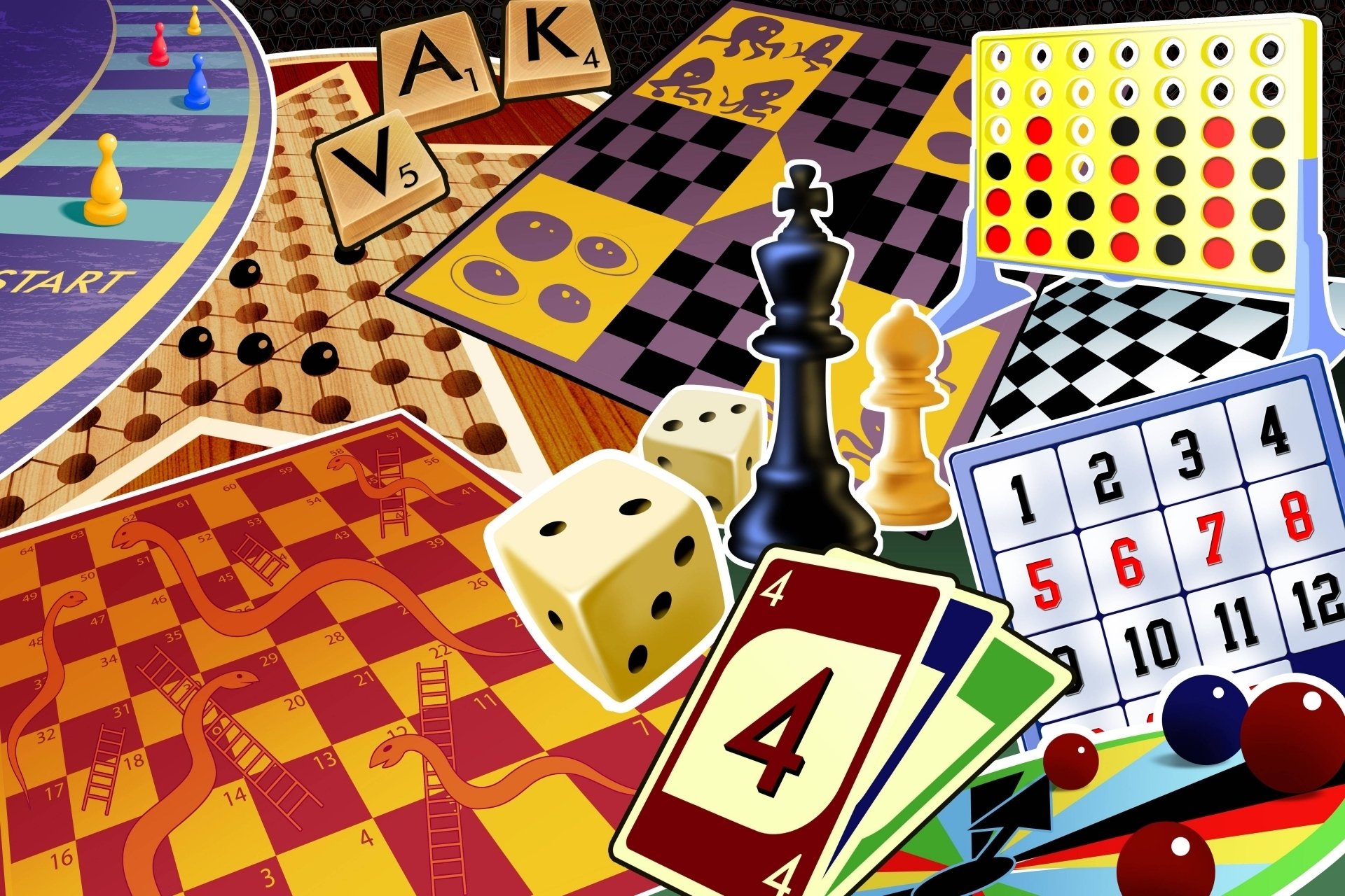 Download Dice Chess Man Made Other HD Wallpaper