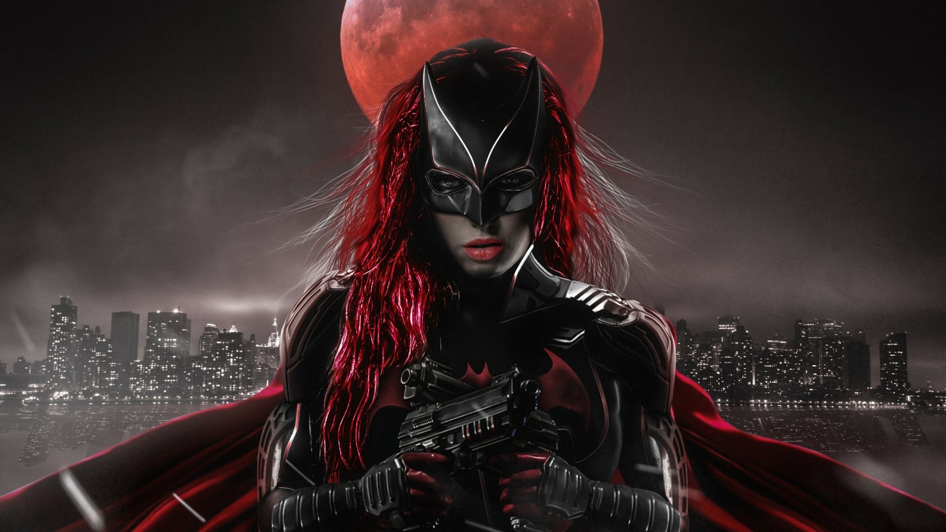 Download Full Moon Weapon Armor Mask Tv Show Batwoman Hd Wallpaper 0917