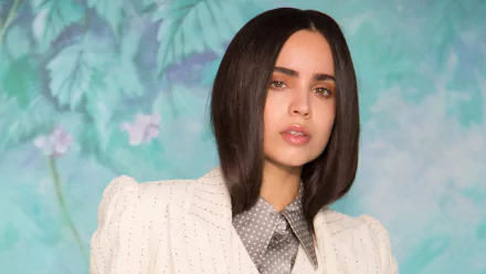 hazel eyes black hair American actress Celebrity Sofia Carson HD Desktop Wallpaper | Background Image