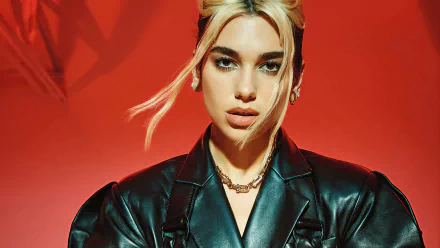 brown eyes blonde English singer music Dua Lipa HD Desktop Wallpaper | Background Image