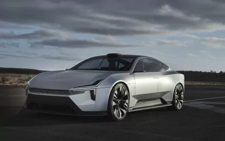 silver car concept car electric car car Polestar vehicle Polestar Precept Concept HD Desktop Wallpaper | Background Image