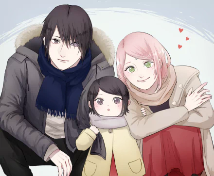  Uchiha Family by なる助