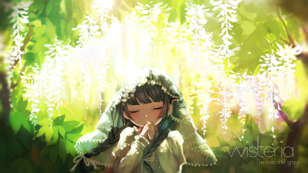 Anime Original green anime HD Desktop Wallpaper | Background Image