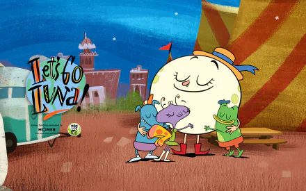 TV Show Let's Go Luna! HD Desktop Wallpaper | Background Image