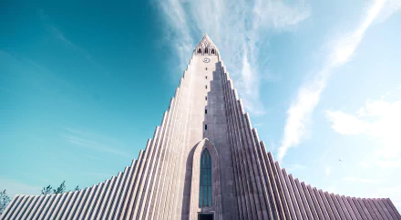 Iceland Reykjavik church religious Hallgrimskirkja HD Desktop Wallpaper | Background Image