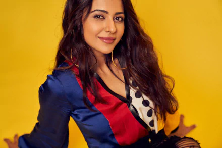 brown eyes long hair Bollywood actress Indian brunette Celebrity Rakul Preet Singh HD Desktop Wallpaper | Background Image