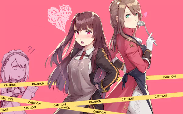 Lee-Enfield (Girls Frontline) G36 (Girls Frontline) WA2000 (Girls Frontline) video game Girls Frontline HD Desktop Wallpaper | Background Image