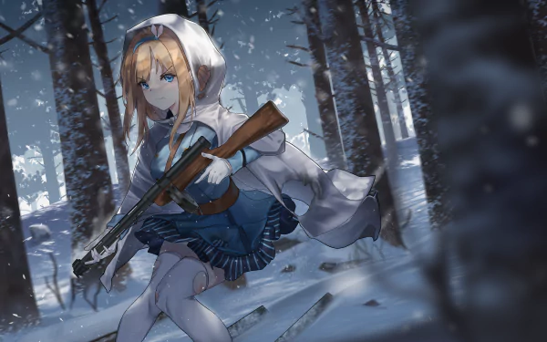 Suomi (Girls Frontline) video game Girls Frontline HD Desktop Wallpaper | Background Image