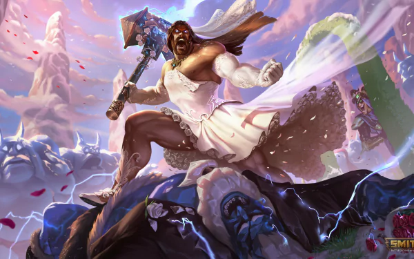 Ymir (Smite) Loki (Smite) Thor (Smite) video game Smite HD Desktop Wallpaper | Background Image