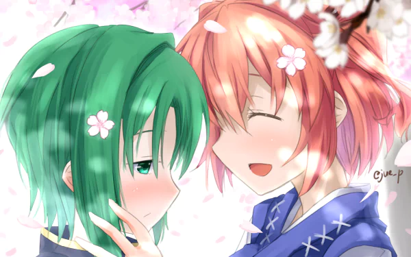 Komachi Onozuka Shikieiki Yamaxanadu Anime Touhou HD Desktop Wallpaper | Background Image