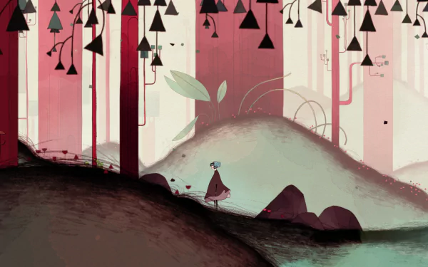 Gris (Video Game) video game Gris HD Desktop Wallpaper | Background Image